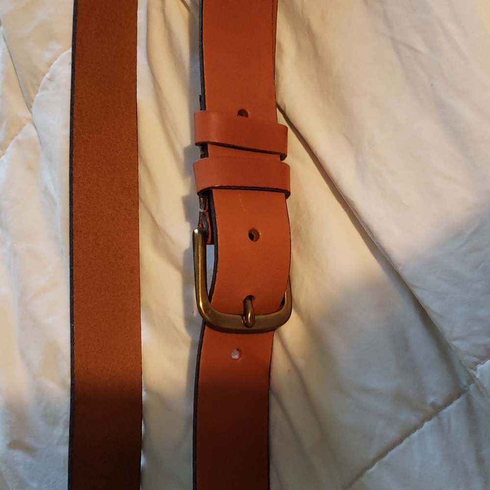 Leather belt XXL